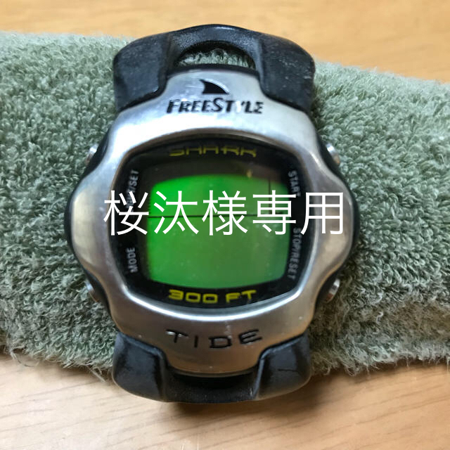 Freestyle(フリースタイル)のFREE STYLE❁TIDE816腕時計 ジャンク メンズの時計(腕時計(デジタル))の商品写真