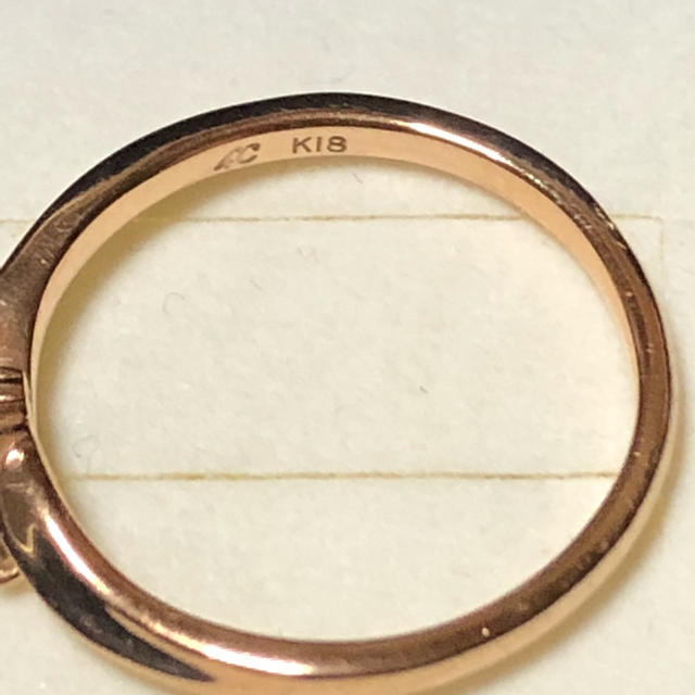 4℃(ヨンドシー)の4°CK18リング レディースのアクセサリー(リング(指輪))の商品写真