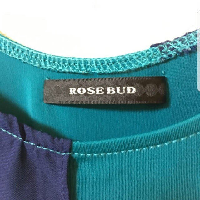 ROSE BUD(ローズバッド)のバイカラーチュニック レディースのトップス(チュニック)の商品写真