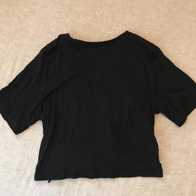 ZARA(ザラ)のZARA 黒 T  レディースのトップス(Tシャツ(半袖/袖なし))の商品写真