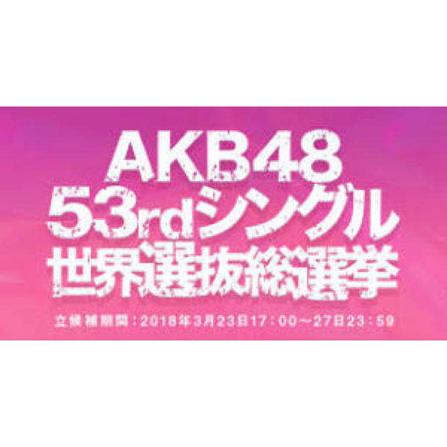 AKB48(エーケービーフォーティーエイト)のAKB48 53rdシングル世界選抜総選挙の未使用投票券230枚 エンタメ/ホビーのタレントグッズ(アイドルグッズ)の商品写真