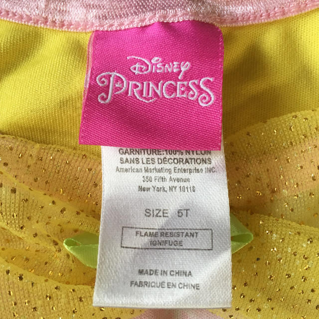 Disney(ディズニー)のディズニー ベル ワンピース 5T キッズ/ベビー/マタニティのキッズ服女の子用(90cm~)(ワンピース)の商品写真