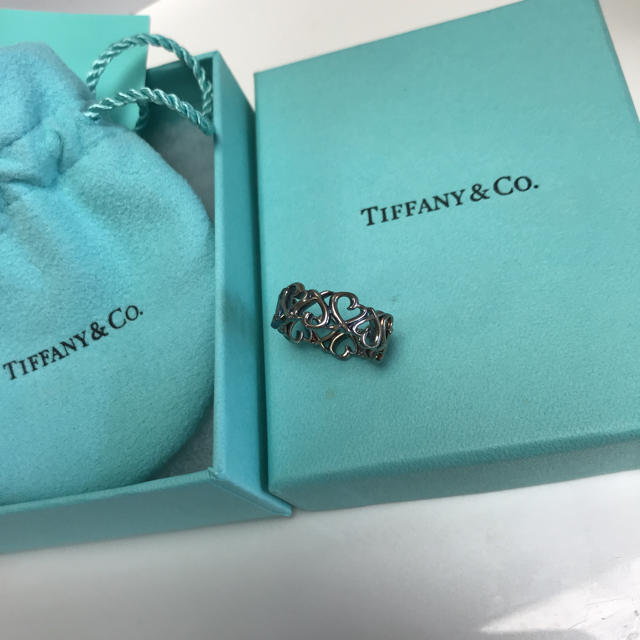 Tiffany & Co.(ティファニー)のティファニー ハート 指輪 レディースのアクセサリー(リング(指輪))の商品写真