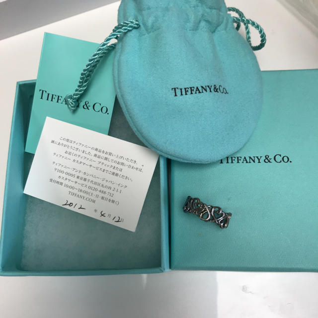 Tiffany & Co.(ティファニー)のティファニー ハート 指輪 レディースのアクセサリー(リング(指輪))の商品写真