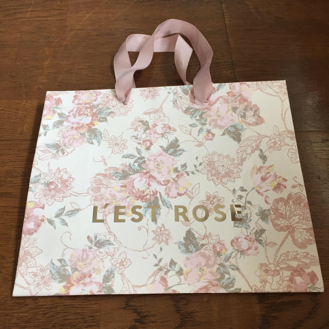 L'EST ROSE(レストローズ)のレストローズ 紙袋 レディースのバッグ(ショップ袋)の商品写真