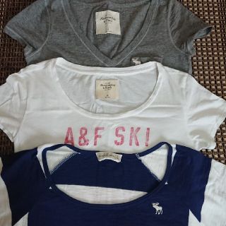 アバクロンビーアンドフィッチ(Abercrombie&Fitch)のアバクロンビー&フィッチ3枚組半袖Tシャツ(Tシャツ(半袖/袖なし))