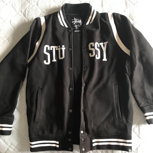 STUSSY(ステューシー)のStussy スタジャン Mサイズ 古着 メンズのジャケット/アウター(スタジャン)の商品写真