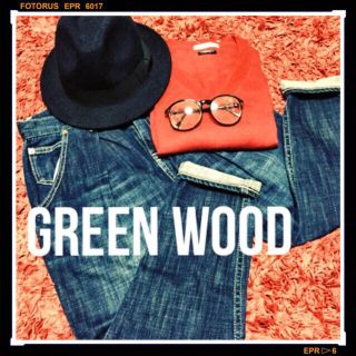 green wood デニムパンツ(デニム/ジーンズ)