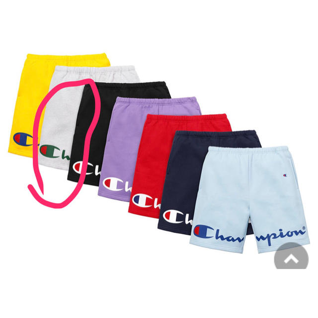 Supreme(シュプリーム)のSupreme Champion Sweatshort メンズのパンツ(ショートパンツ)の商品写真