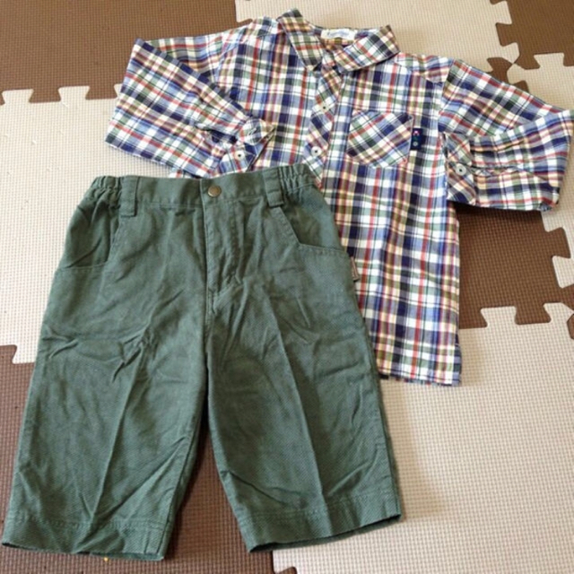 Champion(チャンピオン)のかんちん様専用！ キッズ/ベビー/マタニティのキッズ服男の子用(90cm~)(パジャマ)の商品写真