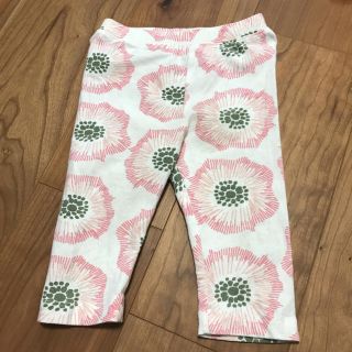 オールドネイビー(Old Navy)の美品！OLD NAVY 花柄レギンス(パンツ/スパッツ)