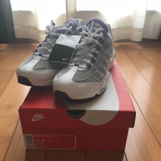 ナイキ(NIKE)のWMNS AIR MAX 95 グレープ(スニーカー)