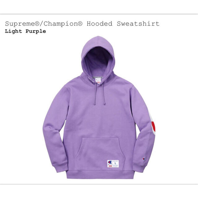 Supreme(シュプリーム)のSupreme Champion hooded Sweat メンズのトップス(パーカー)の商品写真