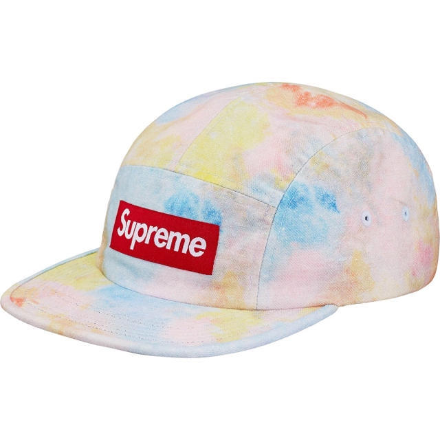 交渉可 supreme Multicolor Denim Camp Cap