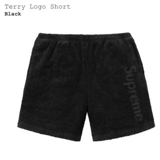 シュプリーム(Supreme)のSupreme Terry Logo Short BLACK XL (ショートパンツ)