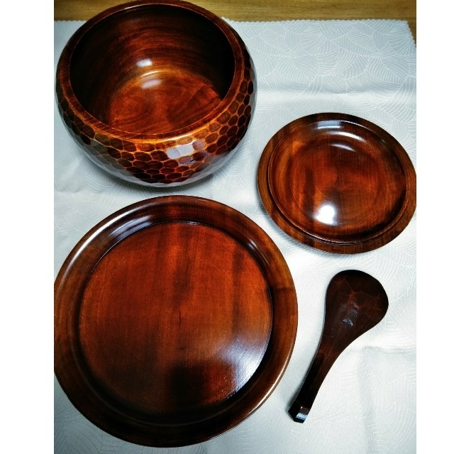 高級漆塗り 讃岐彫り おひつ しゃもじ お盆 セットの通販 by 高級漆塗り 讃岐彫り おひつ しゃもじ お盆 セットの通販 by