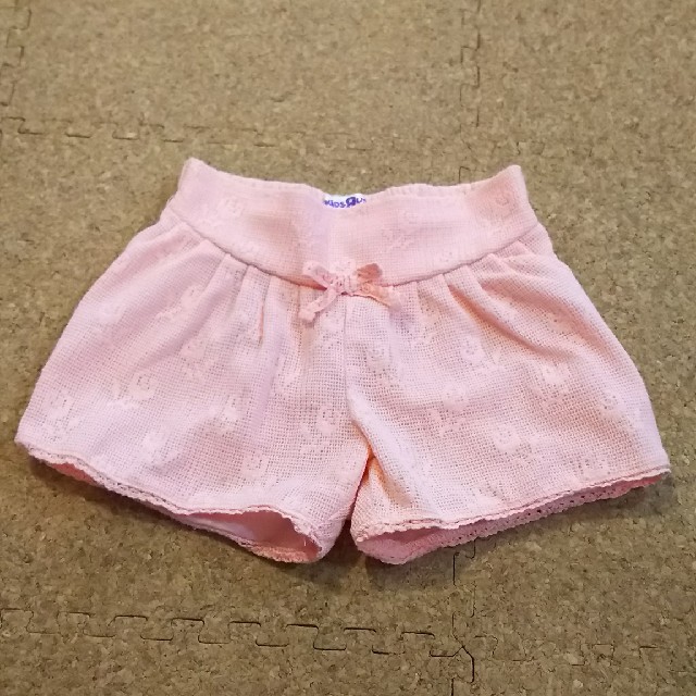 ラナ様専用 靴下3足+レース風 ショートパンツ ピンク セット キッズ/ベビー/マタニティのキッズ服女の子用(90cm~)(スカート)の商品写真