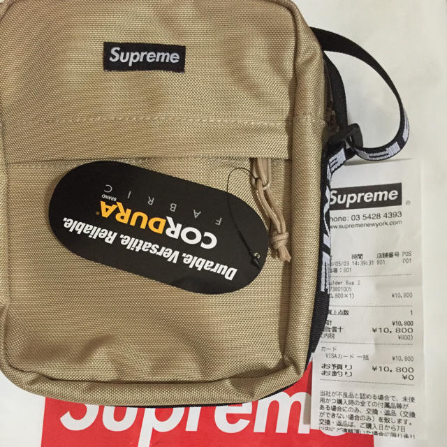 Supreme shorder bag tan 18ss 【公式】通販 - icome.ou.ac.lk