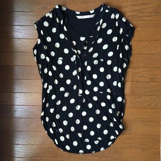 ザラ(ZARA)のZARA トップス ノースリー レディース 夏物(カットソー(半袖/袖なし))