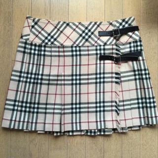 バーバリーブルーレーベル(BURBERRY BLUE LABEL)のバーバリーブルーレーベル 巻き スカート(ミニスカート)