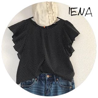 イエナ(IENA)の【IENA】ドットフレアスリーブブラウス(シャツ/ブラウス(半袖/袖なし))