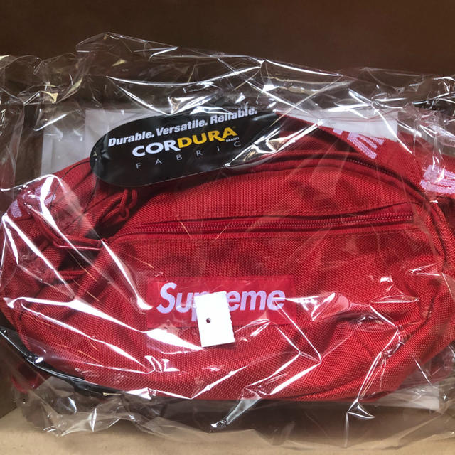 Supreme(シュプリーム)のSupreme waist bag red メンズのバッグ(ウエストポーチ)の商品写真
