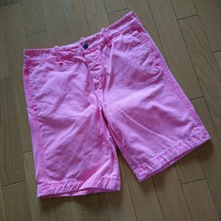 ホリスター(Hollister)のHOLLISTERホリスターネオンピンクハーフパンツ(ショートパンツ)