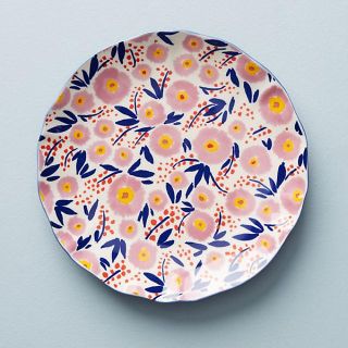 アンソロポロジー(Anthropologie)のセール 新作 アンソロポロジー  フラワープレート 21cm(食器)