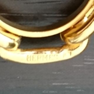 Hermes - HERMES スカーフリング*刻印ありの通販 by ぴこぴこ5800shop