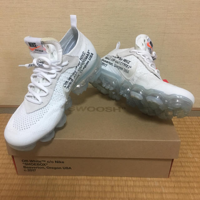 NIKE AIR VAPORMAX offwhite  25.5cm