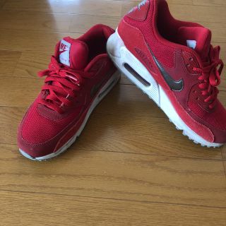 ナイキ(NIKE)のナイキ エアマックス 赤(スニーカー)