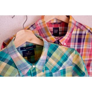 アールニューボールド(R.NEWBOLD)の【R.NEWBOLD & GAP】チェックシャツ(シャツ)