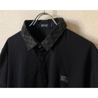 バーバリーブラックレーベル(BURBERRY BLACK LABEL)のBURBERRY BLACK LABEL チェック ポロシャツ(ポロシャツ)