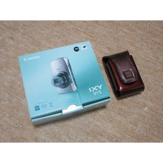 キヤノン(Canon)のCanon IXY 31S ＋ 純正カメラケース付き　デジカメ キヤノン(コンパクトデジタルカメラ)