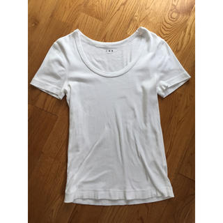 スリードッツ(three dots)のスリードッツ Tシャツ ホワイト(Tシャツ(半袖/袖なし))