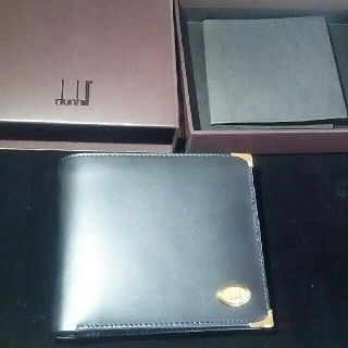 ダンヒル(Dunhill)のダンヒル(dunhill)二つ折り財布 小銭入れ付き(折り財布)