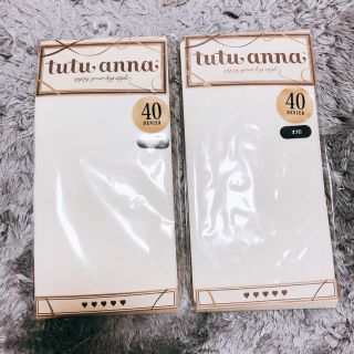 チュチュアンナ(tutuanna)のチュチュアンナ ホワイトタイツ 白タイツ(タイツ/ストッキング)