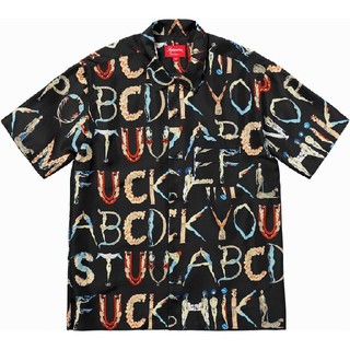 シュプリーム(Supreme)のSupreme Alphabet Silk Shirt シルクシャツ(シャツ)
