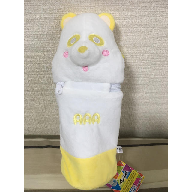 AAA(トリプルエー)のえーパンダ ボトルカバー 黄 エンタメ/ホビーのタレントグッズ(ミュージシャン)の商品写真