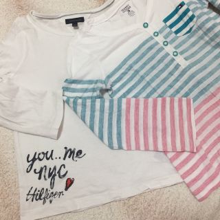 トミーヒルフィガー(TOMMY HILFIGER)の訳あり TOMMY HILFIGER ロンT 2枚セット(Tシャツ/カットソー)