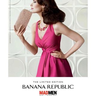 バナナリパブリック(Banana Republic)の【BANANA REPUBLIC 】パーティードレス ピンク(ひざ丈ワンピース)