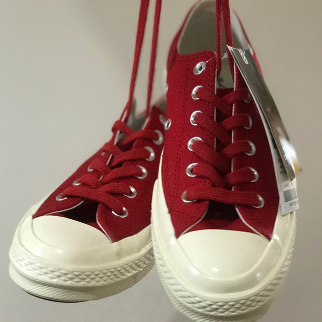 CONVERSE(コンバース)の25cm 新作三ツ星ct70 シーズンカラーred lo 日本未発売海外限定 メンズの靴/シューズ(スニーカー)の商品写真