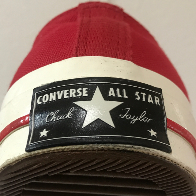 CONVERSE(コンバース)の25cm 新作三ツ星ct70 シーズンカラーred lo 日本未発売海外限定 メンズの靴/シューズ(スニーカー)の商品写真