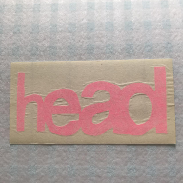 HEAD(ヘッド)のHEAD ステッカー スポーツ/アウトドアのスノーボード(アクセサリー)の商品写真