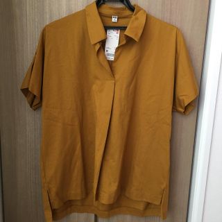 ユニクロ(UNIQLO)の【新品】ユニクロ スキッパーポロシャツ(ポロシャツ)