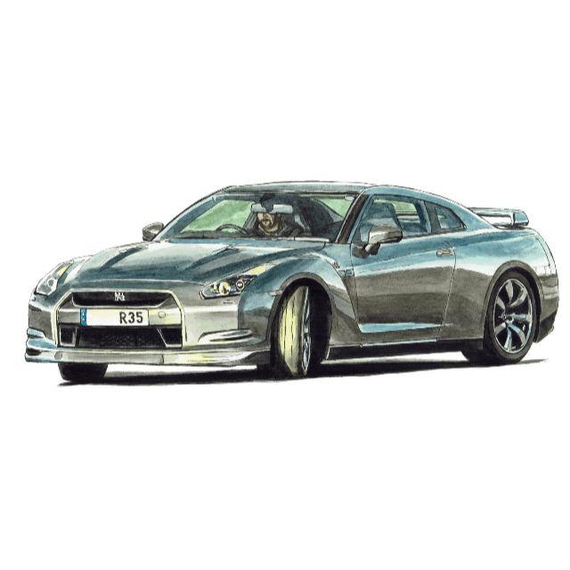 NC-437 GT-R/インフィニティ限定版画 直筆サイン額装●作家 平右ヱ門 3