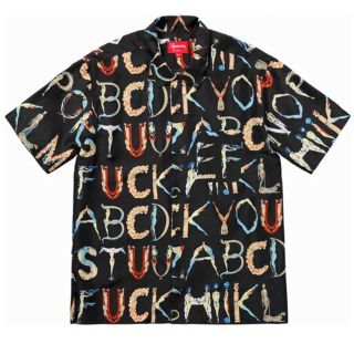 シュプリーム(Supreme)のなんちゃらベガス様専用Alphabet Silk Shirt  supreme (シャツ)