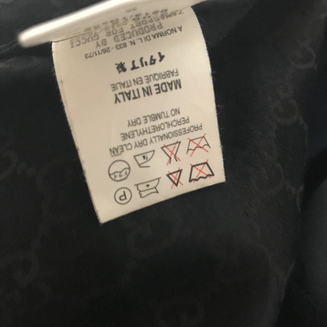 Gucci(グッチ)のGUCCI シルクシャツ メンズのトップス(シャツ)の商品写真