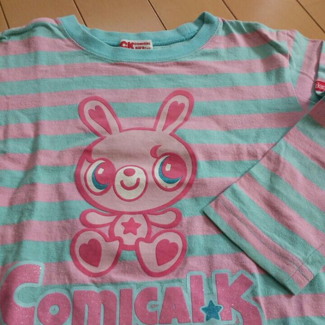 130 長袖Tシャツ キッズ/ベビー/マタニティのキッズ服女の子用(90cm~)(その他)の商品写真