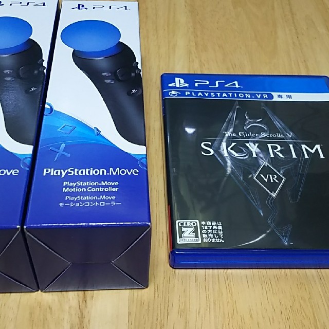 PlayStation VR(プレイステーションヴィーアール)のPSVR スカイリムVR  中古美品 エンタメ/ホビーのゲームソフト/ゲーム機本体(家庭用ゲームソフト)の商品写真